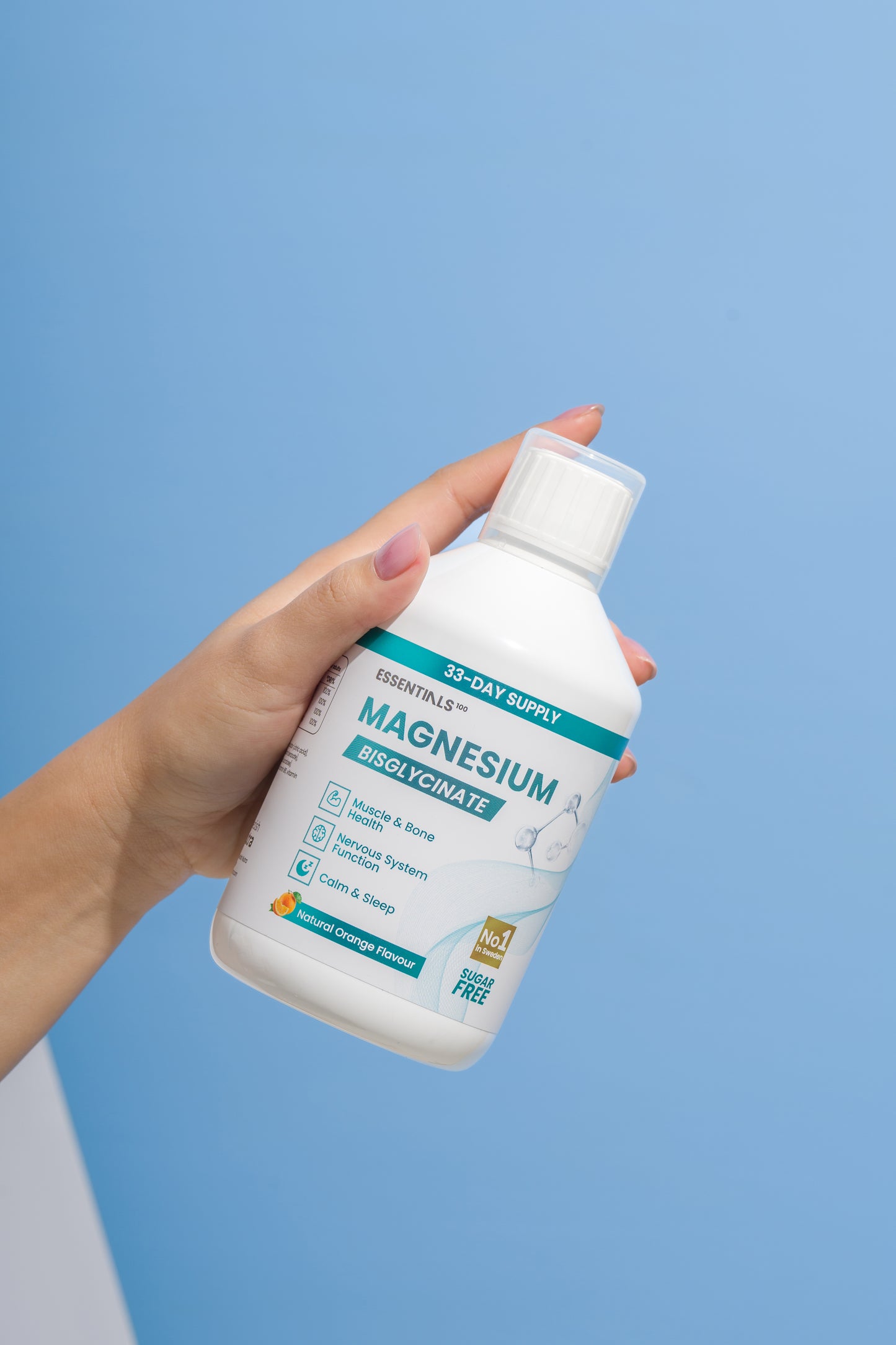 MAGNESIUM BISGLYCINATE VEGÁNSKY Bez cukru 500 ml
