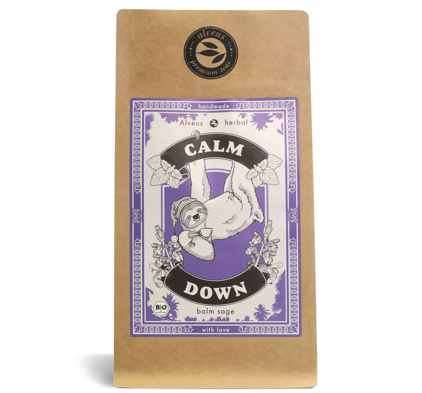 Alveus Bio prémiová zmes bylinkového čaju Calm Down 100g