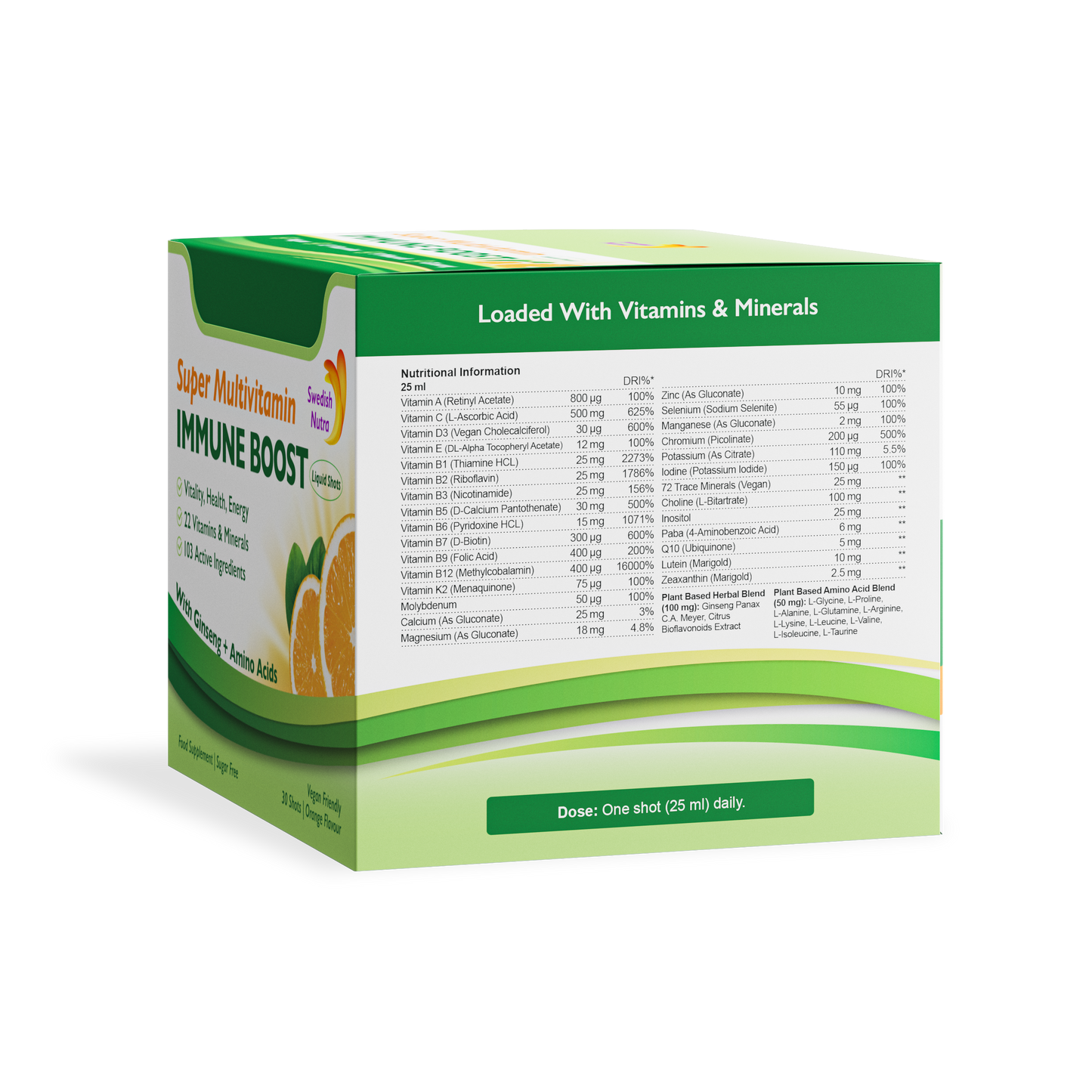 multivitamin zlozenie