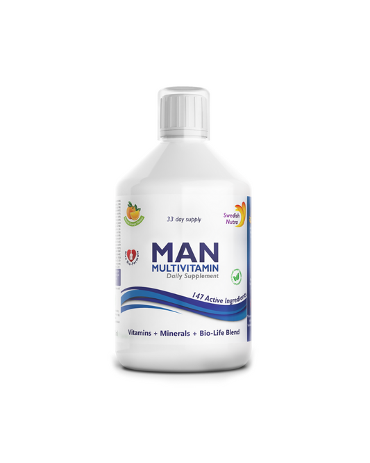 Swedish Nutra Man Multivitamín pre Mužov 500ml