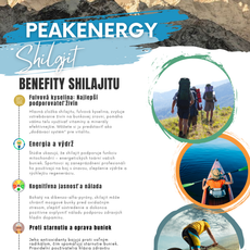 PEAK ENERGY Himalájsky Shilajit (mumijo gold) 30ml