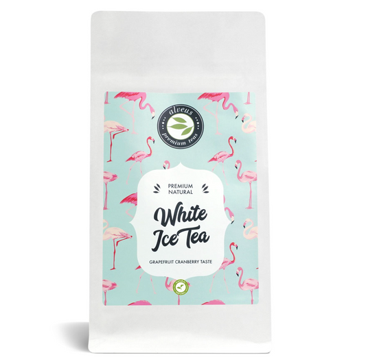 Alveus Premium White Ice Tea bíely ľadový čaj s grepom brusincou a citrónom 100g