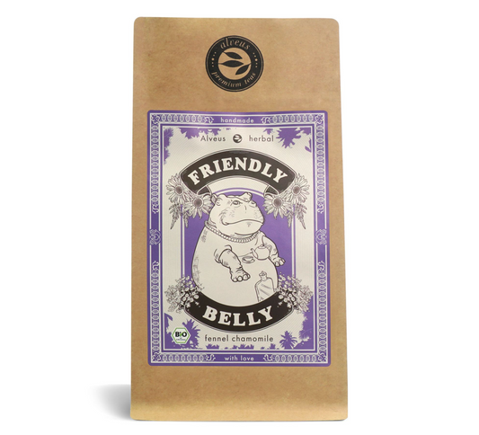 Alveus Bio prémiová zmes bylinkového čaju Friendly Belly 100g
