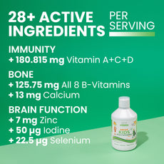 super kids multivitamin ingrediencie