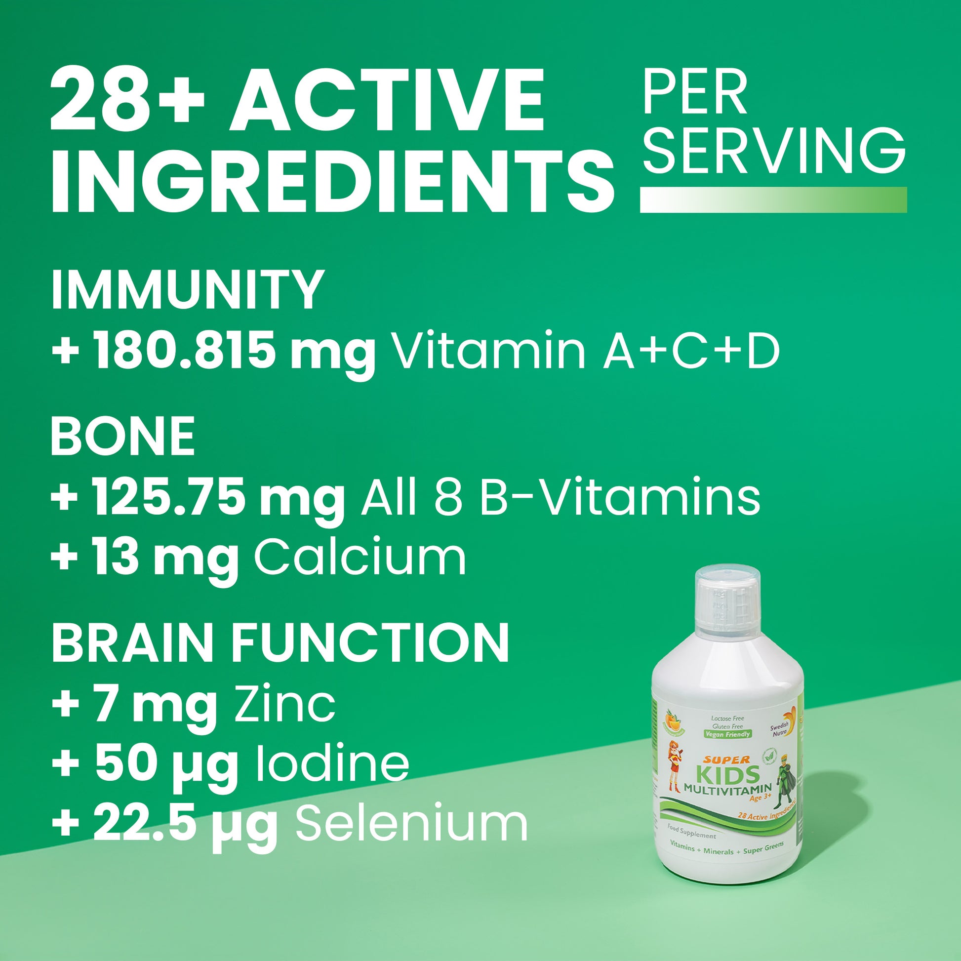 super kids multivitamin ingrediencie