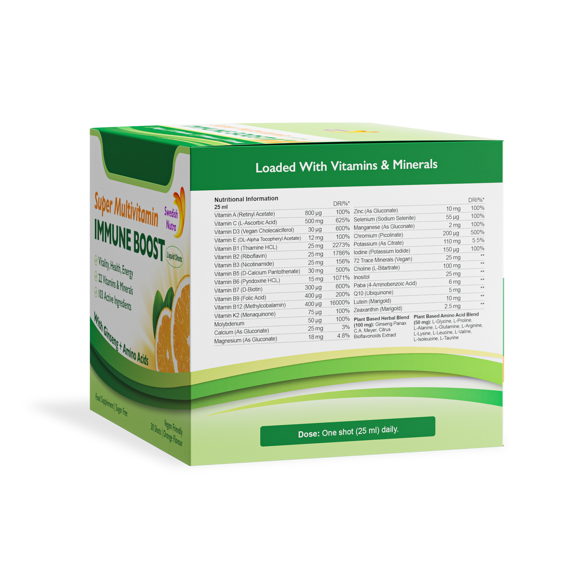 multivitamin zlozenie